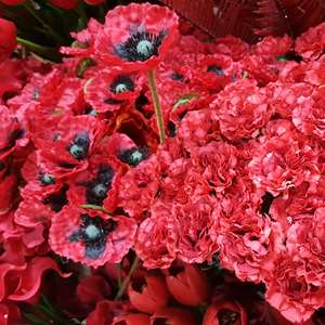 artificial poppies