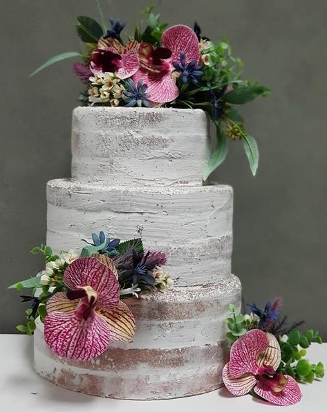 Cake Flowers Melbourne Floral cake topper