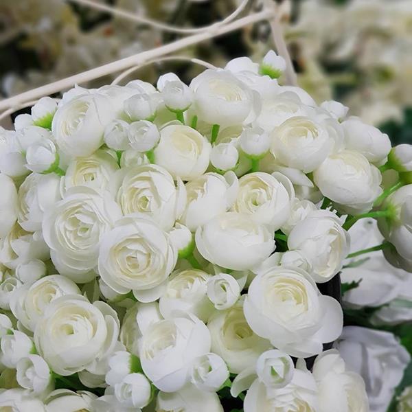 white flowers