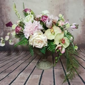 artificial flower arrangement