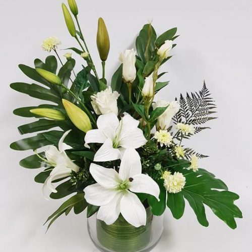 Artificial Flower Arrangement Lush Lily