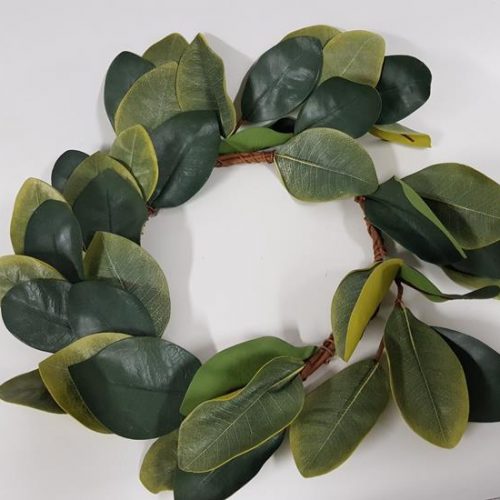 Magnolia Leaf Wreath 55cm