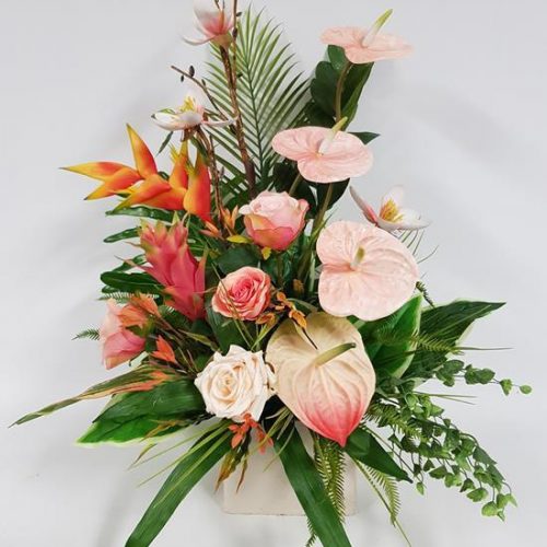 Flower Arrangement Tropical Mix - Leilani