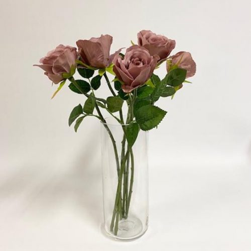 Artificial Rose Bonnie Dark Pink