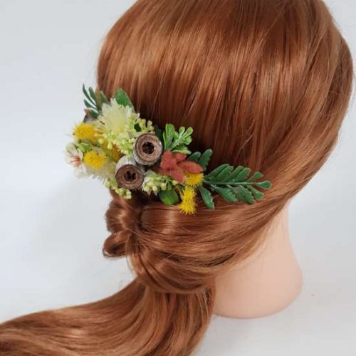 Artificial Hair Comb - "Amber'