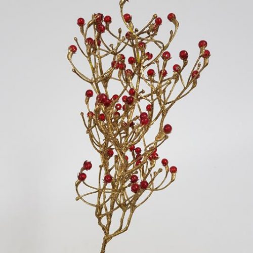 Jeweled Glitter Pick 45cm Red