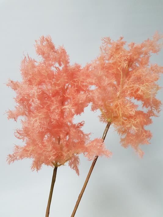 Artificial Ming Plume Pink 88cm - Image 2