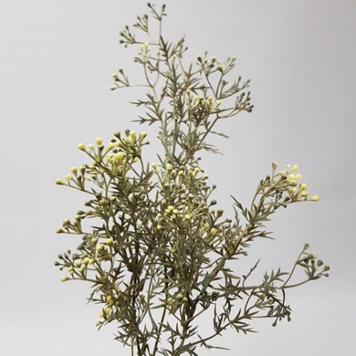 Artificial Bud Spray Lemon 60cm