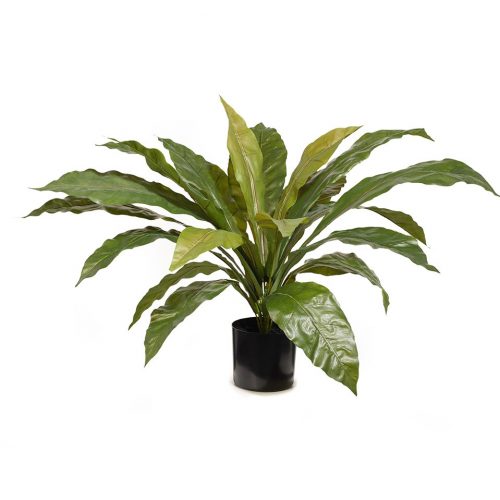 Artificial Fern Birdsnest Plant Real Touch 42cm