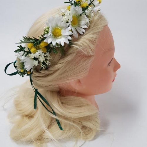 Artificial Flower Crown - "Daisy"
