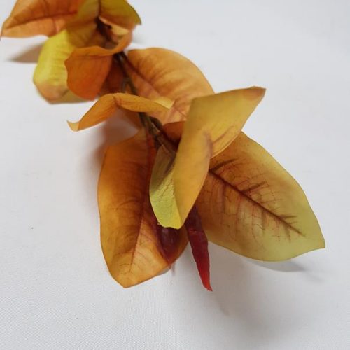 Artificial Autumn Leaf Yellow 60cm