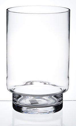 Glass Hurricane Vase 25cm
