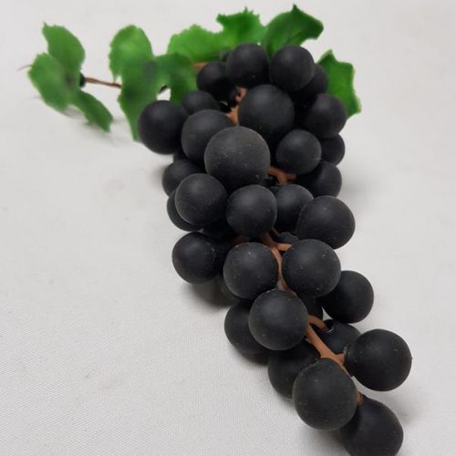 Artificial Grape Bunch Black
