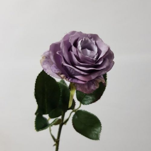 Artificial Rose Nicole Dusty Purple 38cm