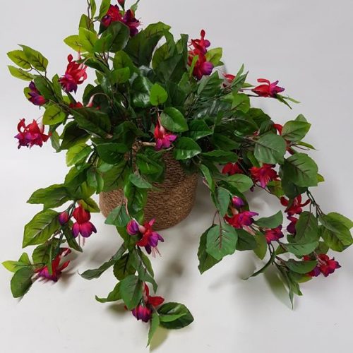 Artificial Fuchsia Hanging Bush 70cm