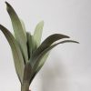 Artificial Orchid Bush Frosted Green 46cm - Image 2