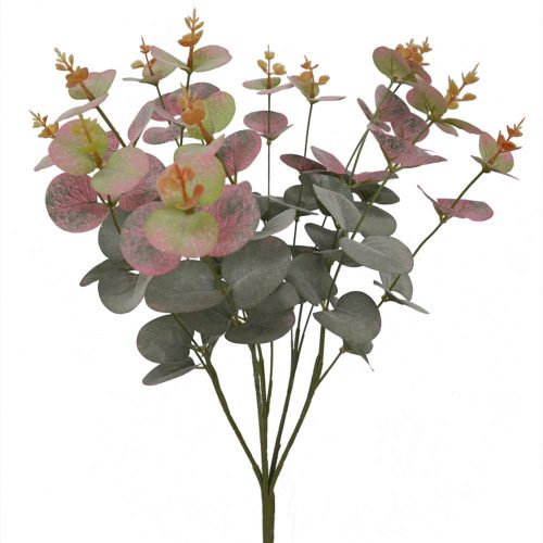Eucalyptus Bush Dusty Pink 58cm