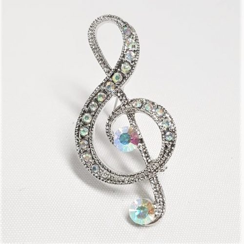 Rhinestone Music Note- Style 34