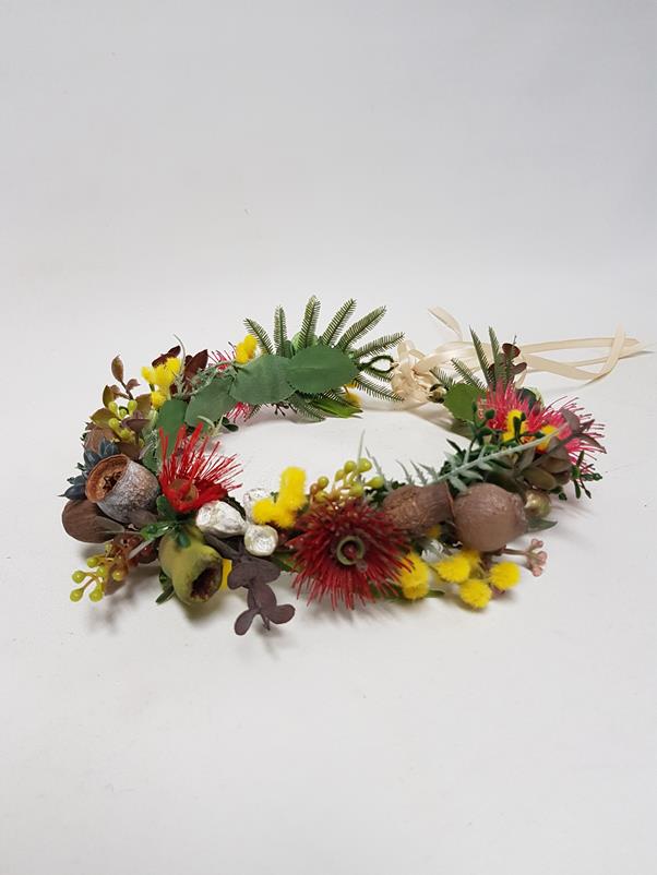 Artificial Flower Crown "Alex"
