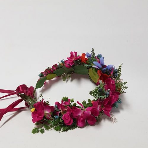 Artificial Flower Crown - "Stacey"