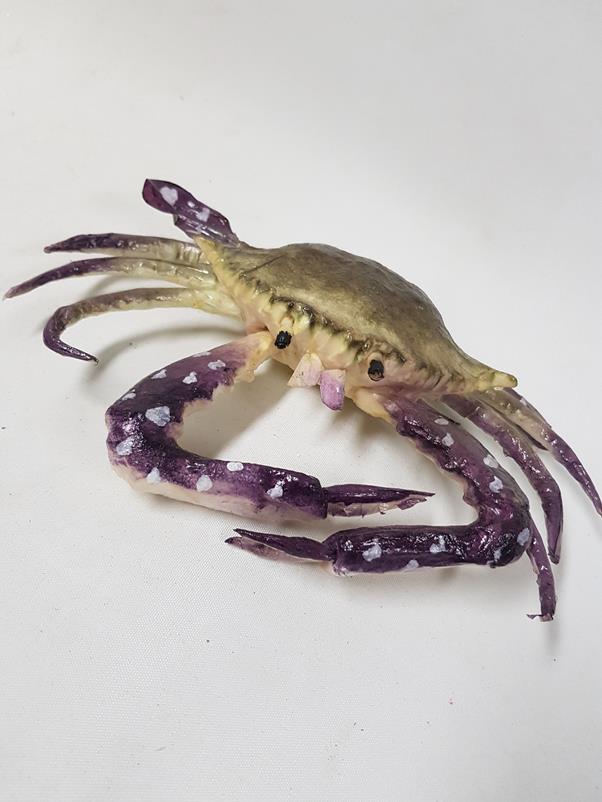 Blue Artificial Crab Medium 23cm - Image 2
