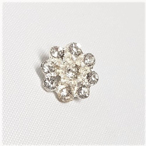 Rhinestone Mini Button - Style 18