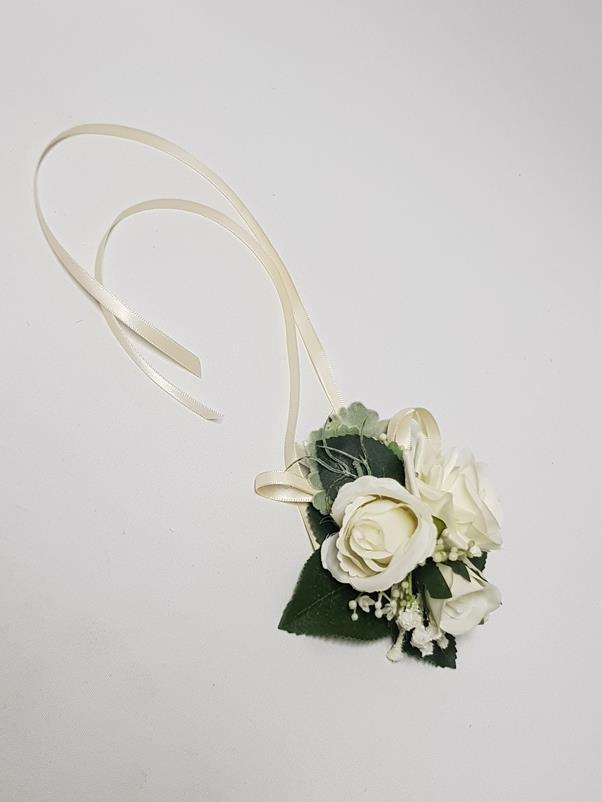 Artificial Wrist Corsage - Riley (Ribbon Band) - Image 3