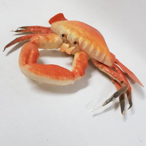 Orange Artificial Crab Large 25cm