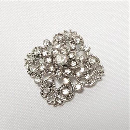 Rhinestone Brooch - Style 32