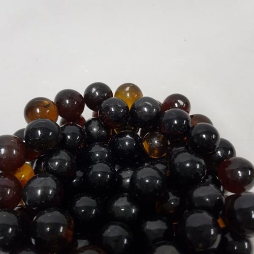 Glass Marble Vase Fillers Black-Brown