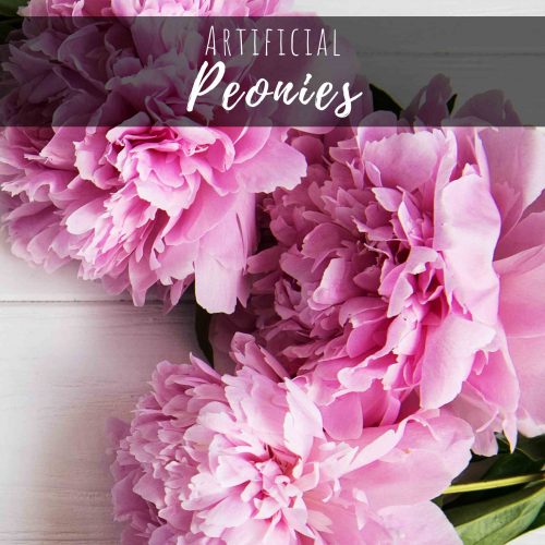 Artificial Peonies