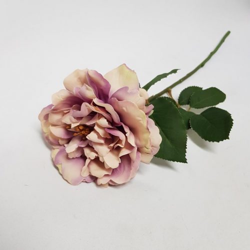 Artificial Wild Rose Mauve 65cm