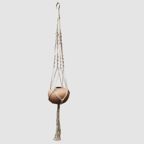 Macramé Plant Hanger Cream