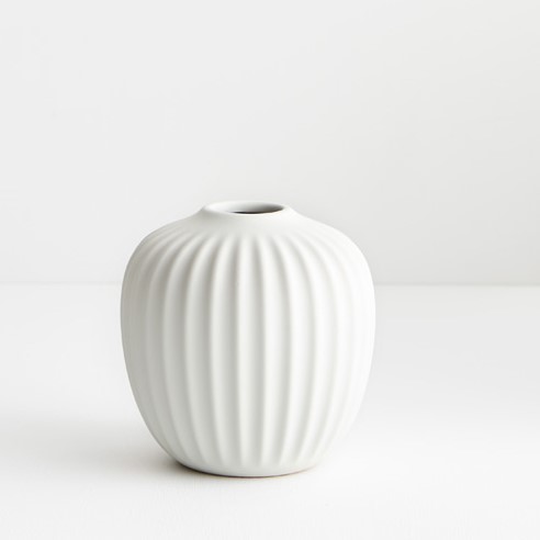 Vase Babu Pale White 13.5cm