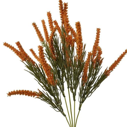 Artificial Persicaria Bush Burnt Orange 42cm