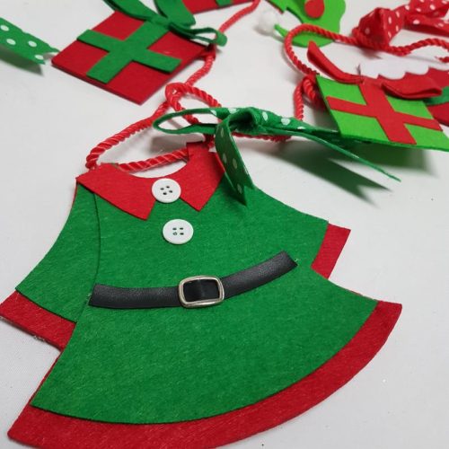 Felt Christmas Garland 3m