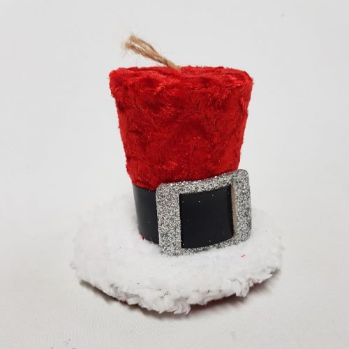 Hanging Santa Hat 15cm