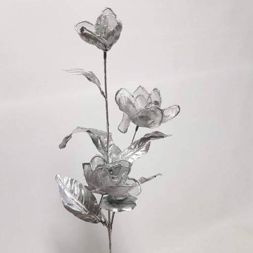 Magnolia Glitter Silver 50cm