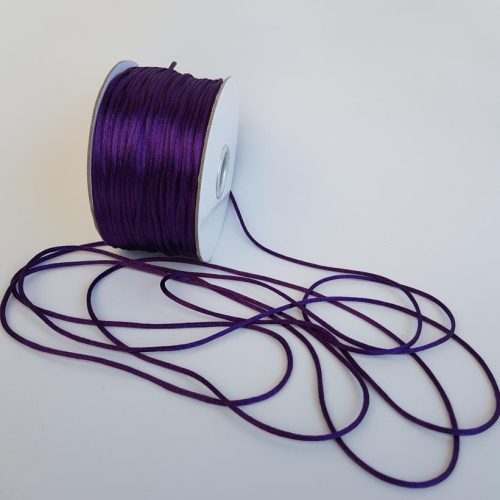 China Knot Cord 1mm Aubergine