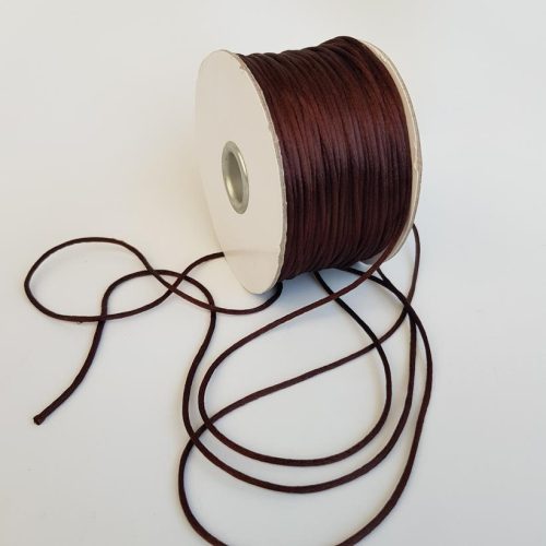 China Knot Cord 1mm Brown