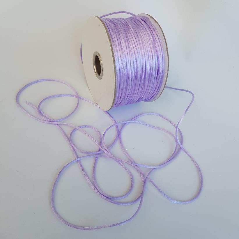 China Knot Cord 1mm Mauve