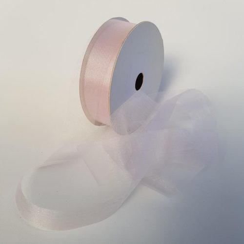 Organza Ribbon 25mm Lilac