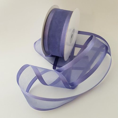 Satin Edged Ribbon 38mm Lavender