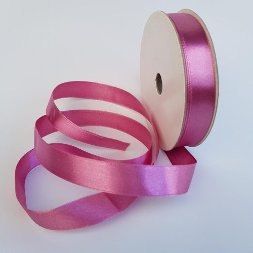 Satin Ribbon Single sided 15mm Grape