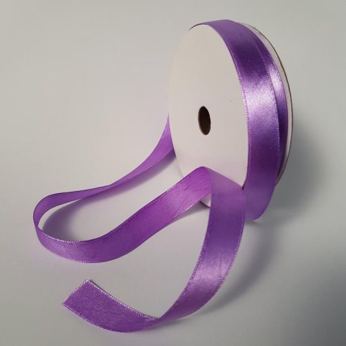 Satin Ribbon Single sided 15mm Lavender