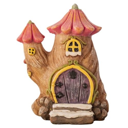 Garden Log Fairy House