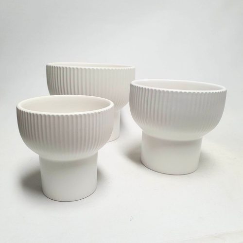 Janus Pot Matte White