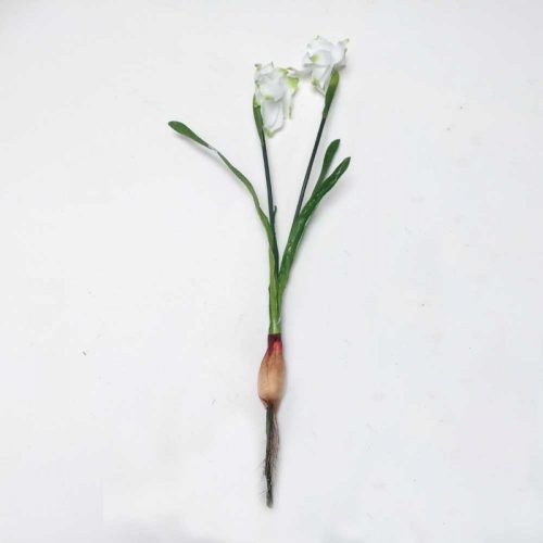 Artificial Snowdrop on Bulb 32cm