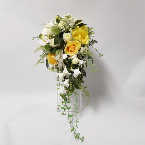 Artificial Wedding Bouquet Amber
