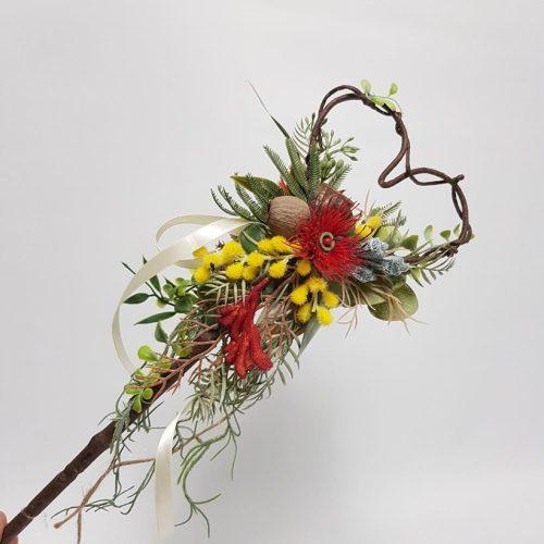 Artificial Flower Wand - 'Sage'